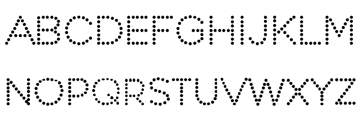 Perfograma Font LOWERCASE