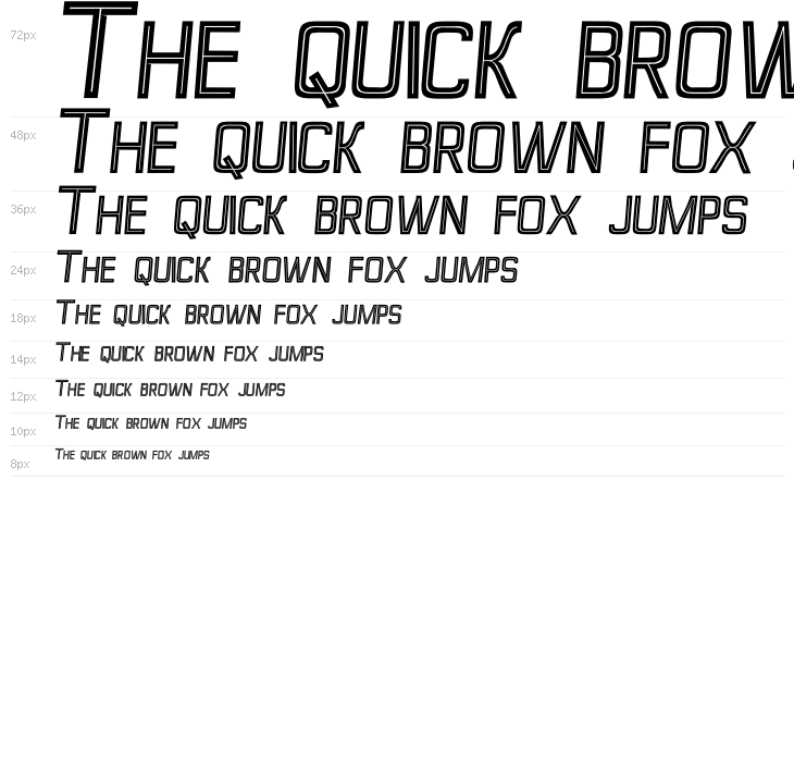 Perforama-Italic Waterfall