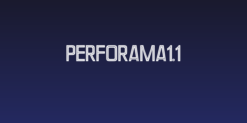Perforama1.1 Social Header