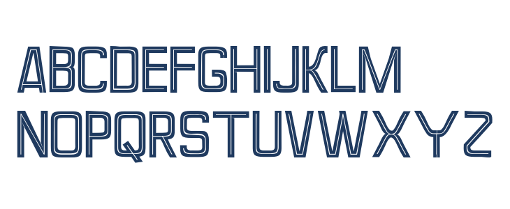 Perforama1.1 Lowercase