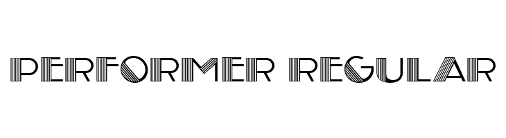 Performer Regular  Frei Schriftart Herunterladen