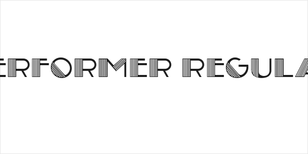 Performer Regular Logo