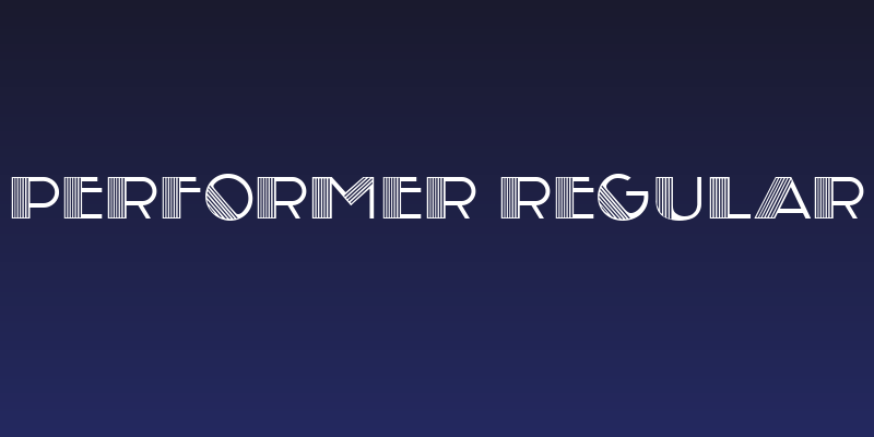 Performer Regular Social Header