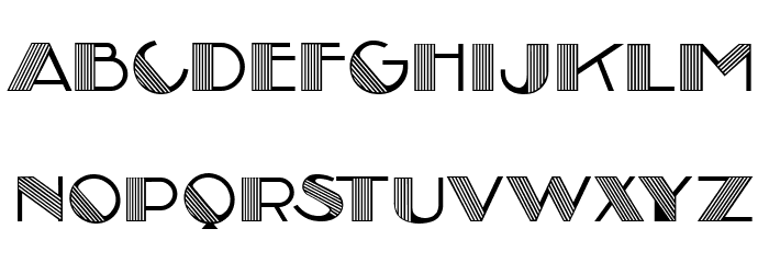 Performer Regular Font LOWERCASE