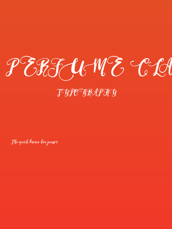 Perfume Classic Demo Version Poster