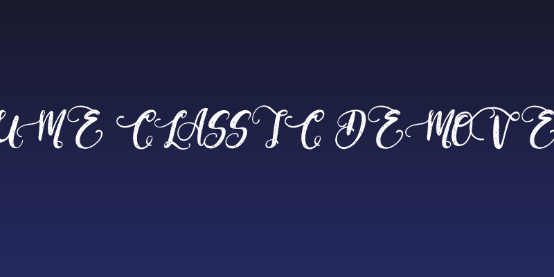 Perfume Classic Demo Version Social Header