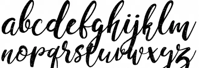 Perfume Classic Demo Version Font LOWERCASE