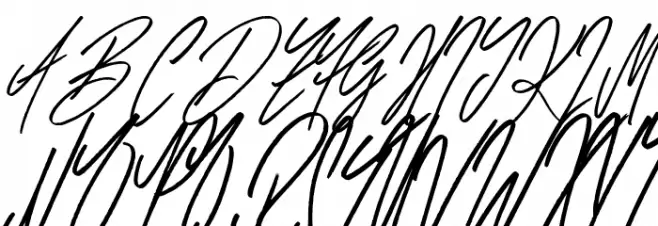 Perfume Shop خط أحرف كبيرة