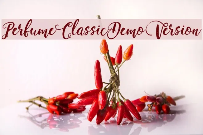 PerfumeClassicDemoVersion Example 3