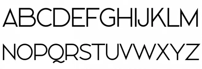 Pergola Demo Schriftart Groß