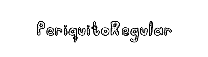 PeriquitoRegular  Free Fonts Download