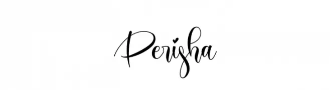 Perisha  Fuentes Gratis Descargar