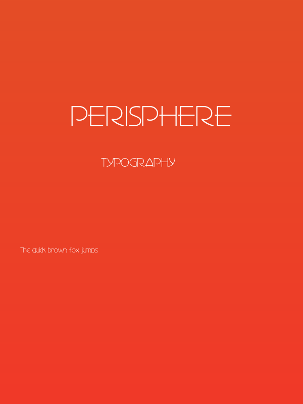 Perisphere Poster
