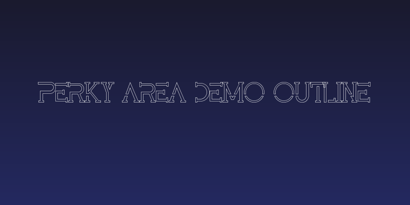 Perky Area Demo Outline Social Header