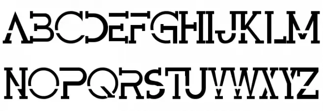 Perky Area Demo 字体 大写