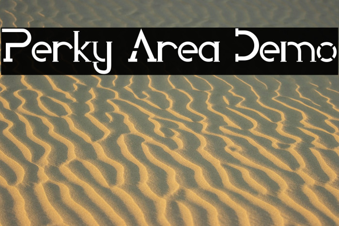 Perky Area Demo Example 1