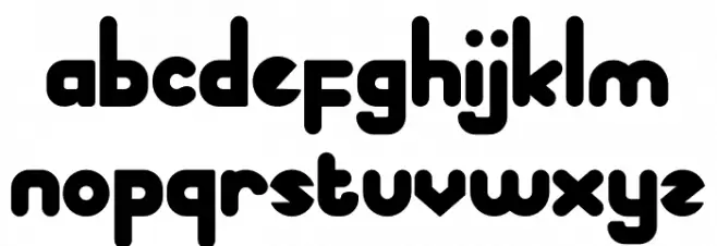 Perky Dream Schriftart Kleinbuchstaben