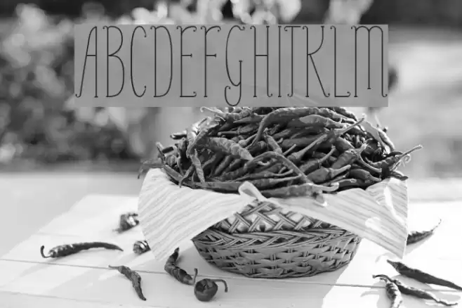 PerleDeRosee-Condensed Font examples