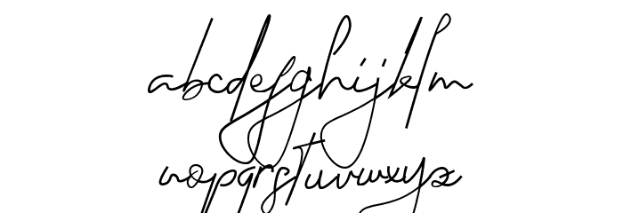 Permata Font LOWERCASE