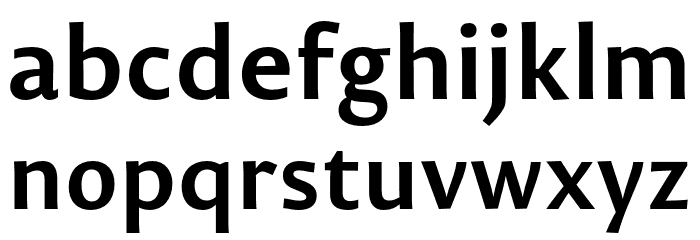 PermianSansTypeface-Bold Font LOWERCASE