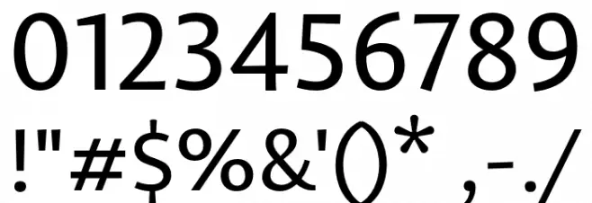 PermianSansTypeface Шрифта ДРУГИЕ символов