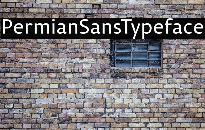 PermianSansTypeface Example 2
