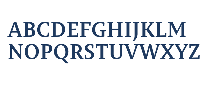 PermianSerifTypeface-Bold Uppercase