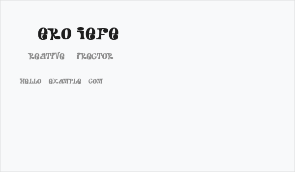 Pero Jefe Business Card