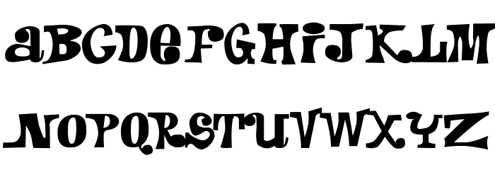 Pero Jefe Font LOWERCASE