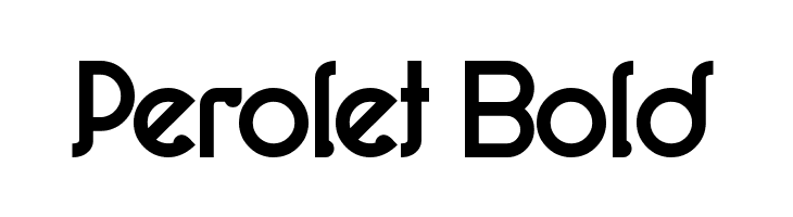 Perolet Bold  Frei Schriftart Herunterladen