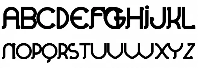 Perolet Bold Шрифта ВЕРХНИЙ