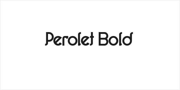 Perolet Bold Logo