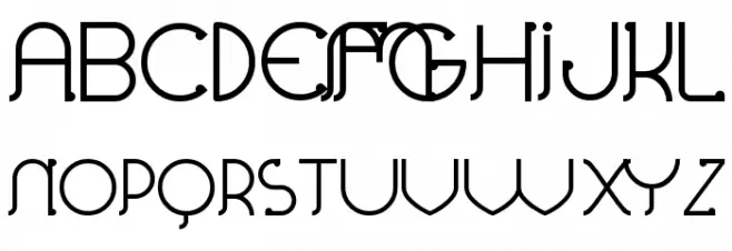 Perolet Schriftart Groß