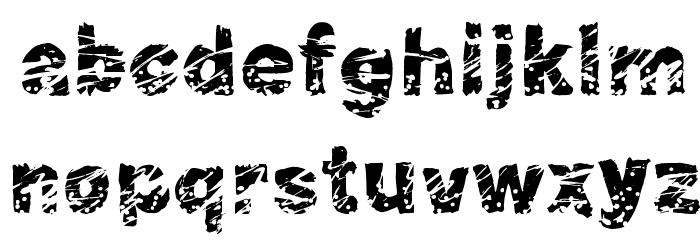 Peroxide Font LOWERCASE