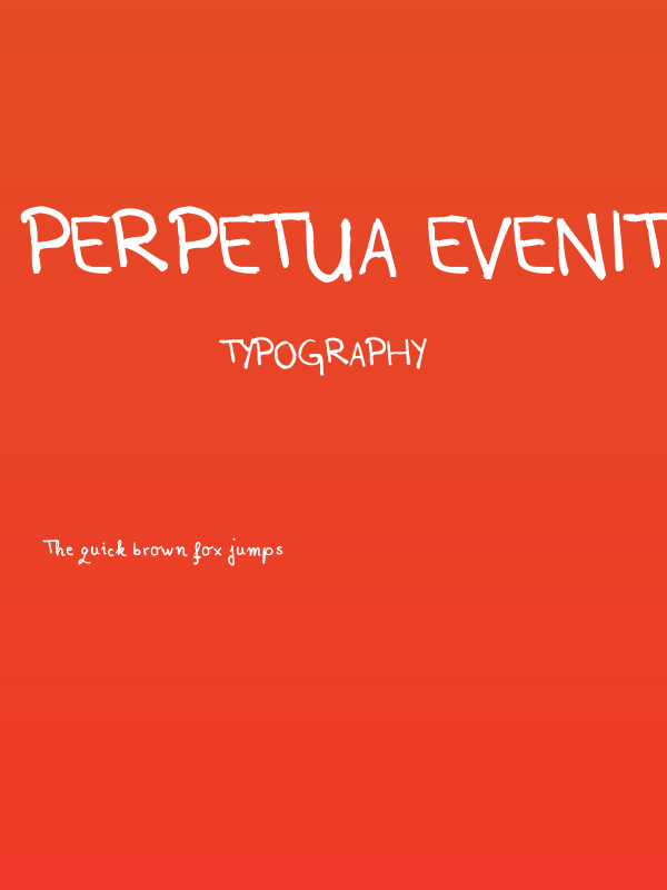 Perpetua Evenity Poster