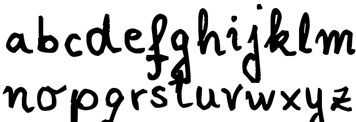 Perpetua Evenity Font LOWERCASE