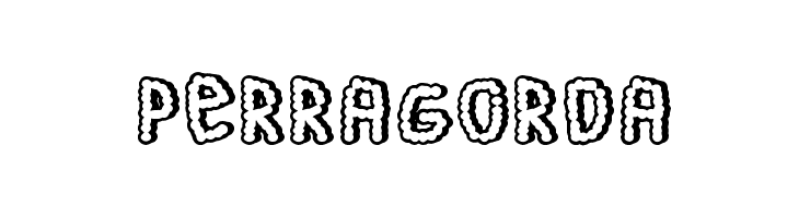 Perra Gorda  Frei Schriftart Herunterladen