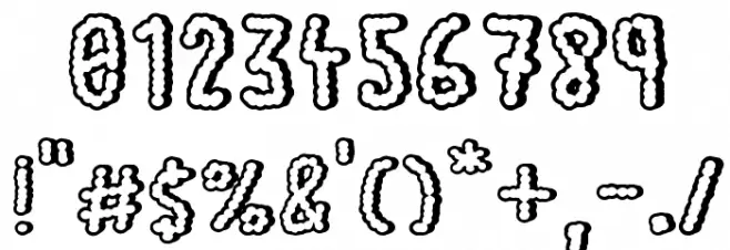 Perra Gorda Font OTHER CHARS