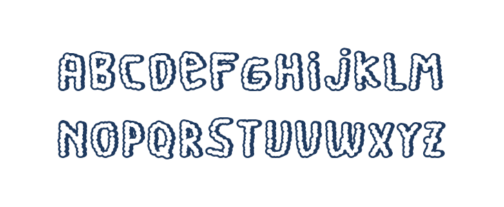 Perra Gorda Lowercase