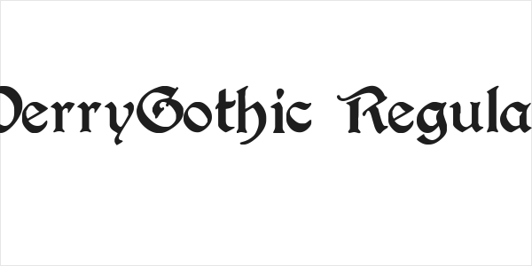 PerryGothic Regular Logo