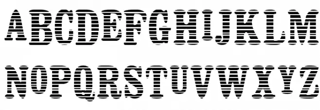 Persiana Schriftart Groß
