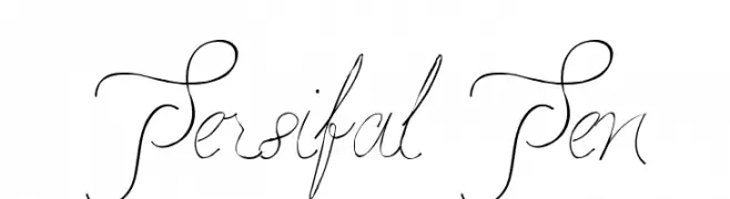 Persifal Pen  免费字体下载