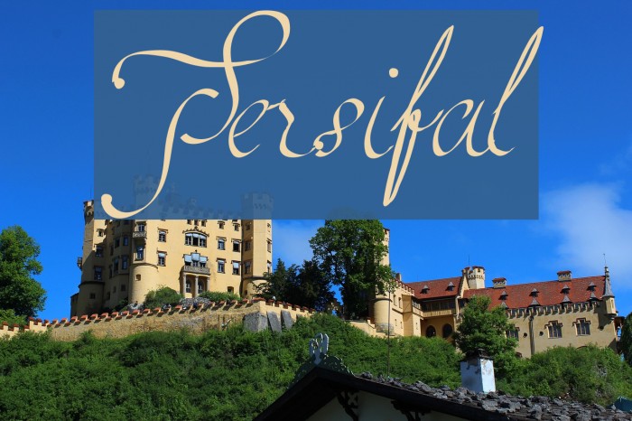 Persifal Font examples