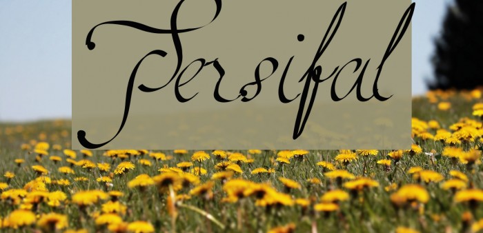 Persifal Font examples