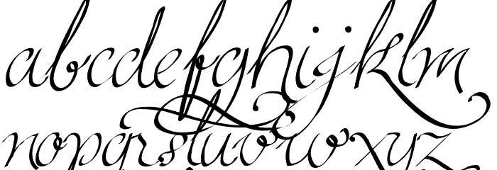 Persifal Font LOWERCASE