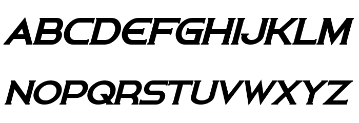 Persis Bold Italic Font LOWERCASE