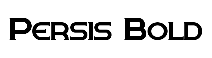 Persis Bold Font