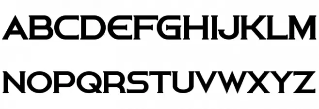 Persis Bold Schriftart Groß