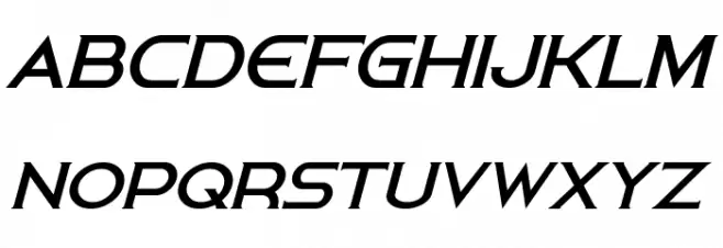 Persis Italic Caratteri MINUSCOLO