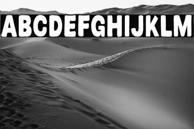 Persona Aura Schriftart examples